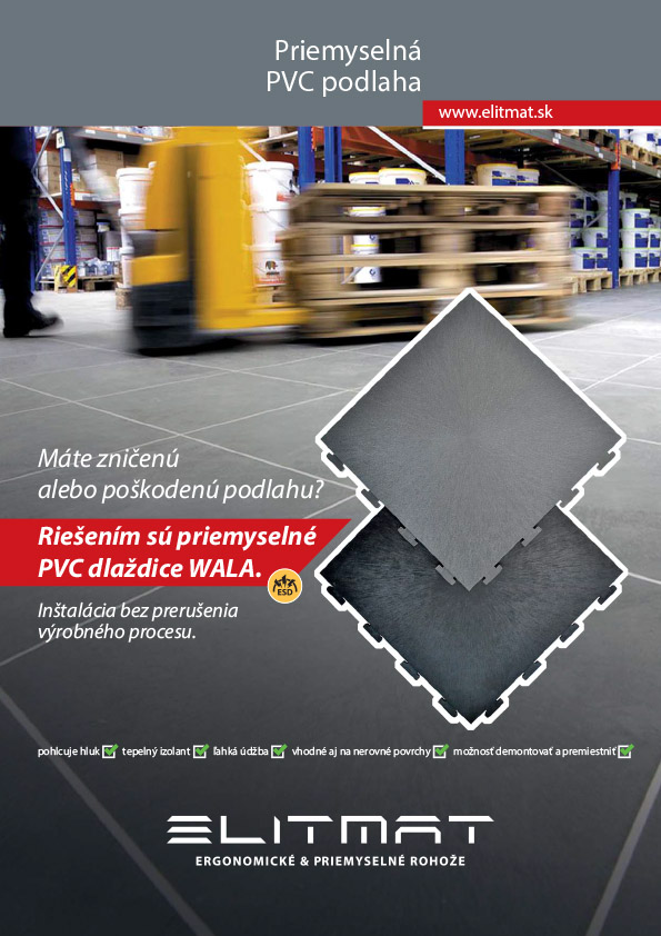 Priemyseln PVC podlaha